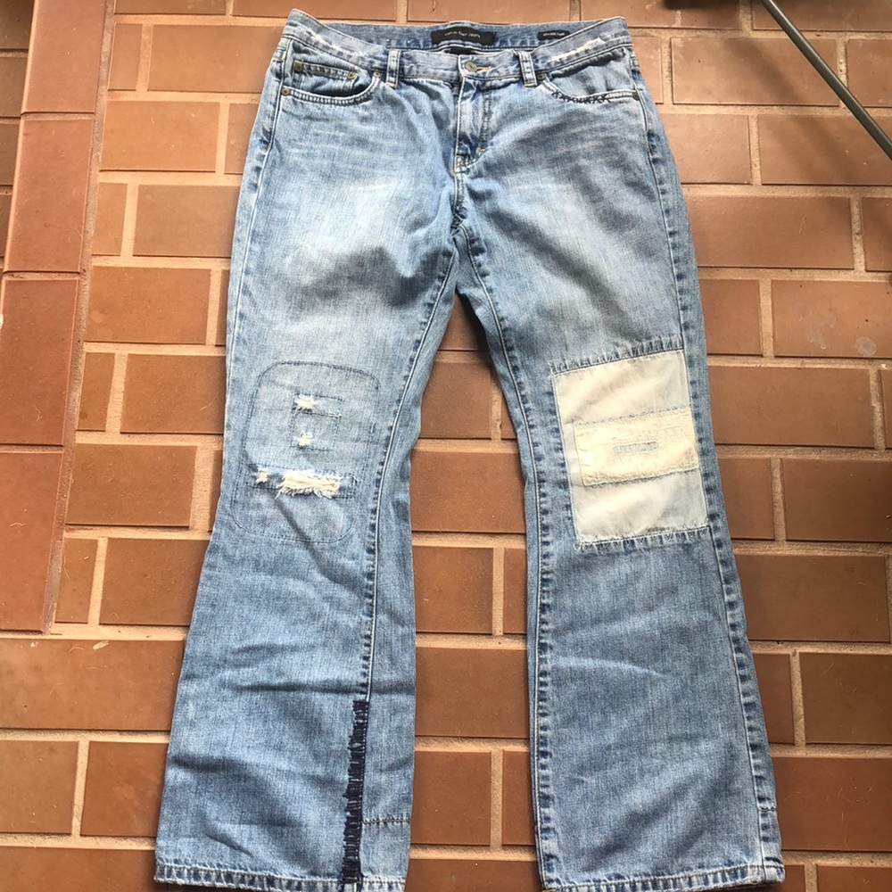Calvin Klein Bell bottom jeans.